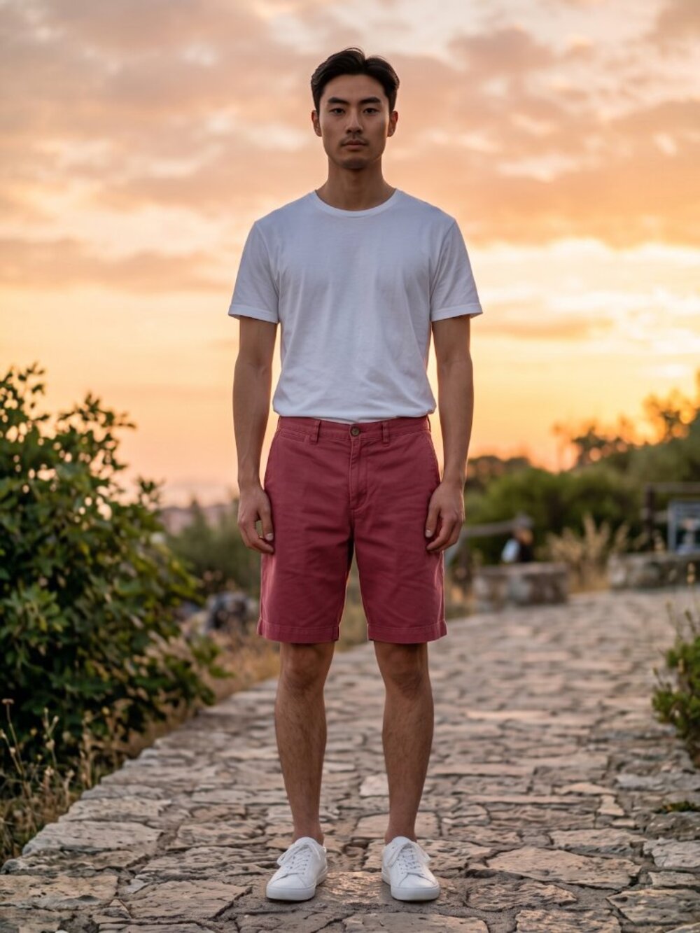 🆕🏷️ Polo Relaxed Fit Men's Nantucket Twill Red 10" Inseam Size 35 Brand New